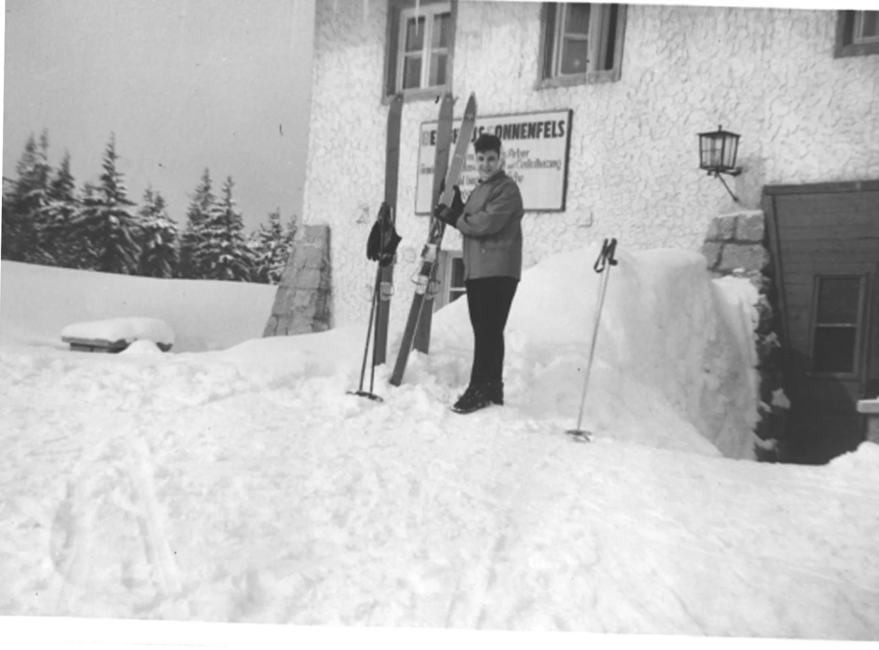 Hauseingang, 1955